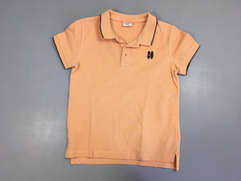 Polo m.c saumon planches