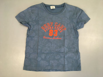 T-shirt m.c bleu Surf 83-Légèrement bouloché