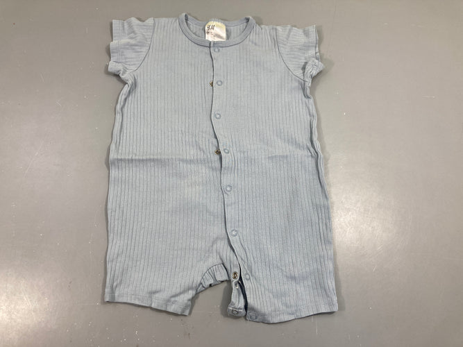 Combishort m.c bleu pâle, moins cher chez Petit Kiwi