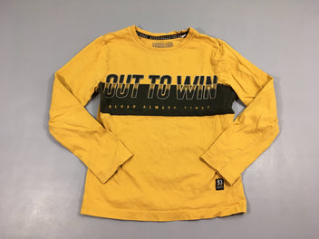 T-shirt m.l jaune Out To Win