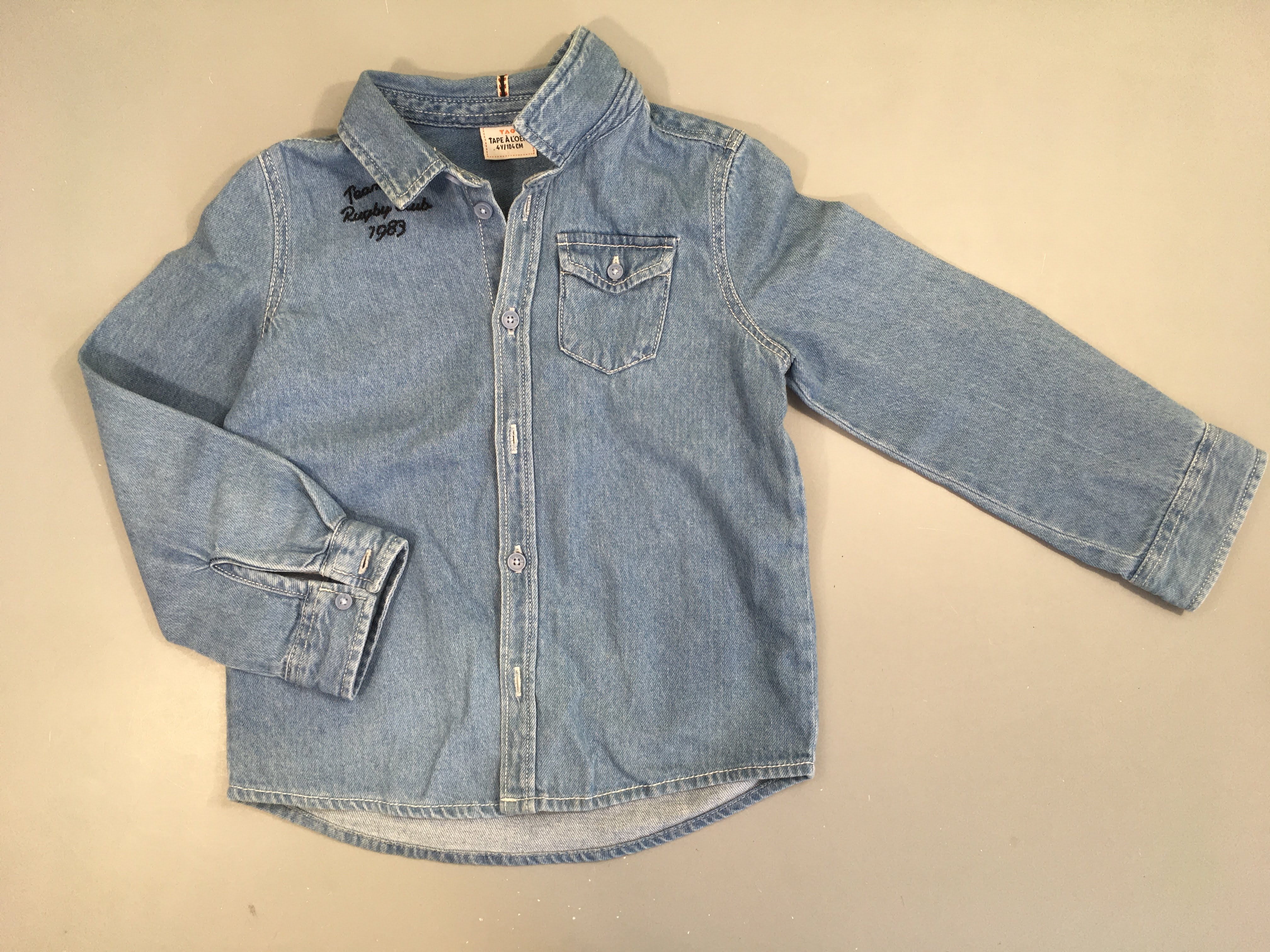 Chemise m.l denim 1983