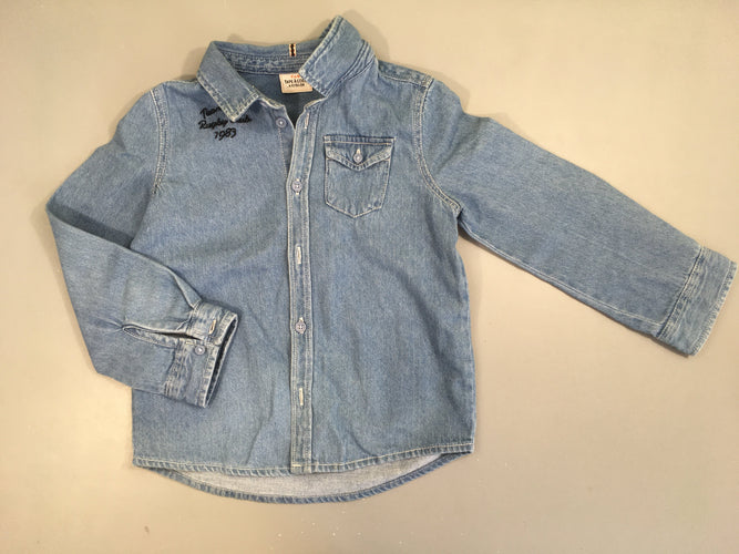 Chemise m.l denim 1983, moins cher chez Petit Kiwi