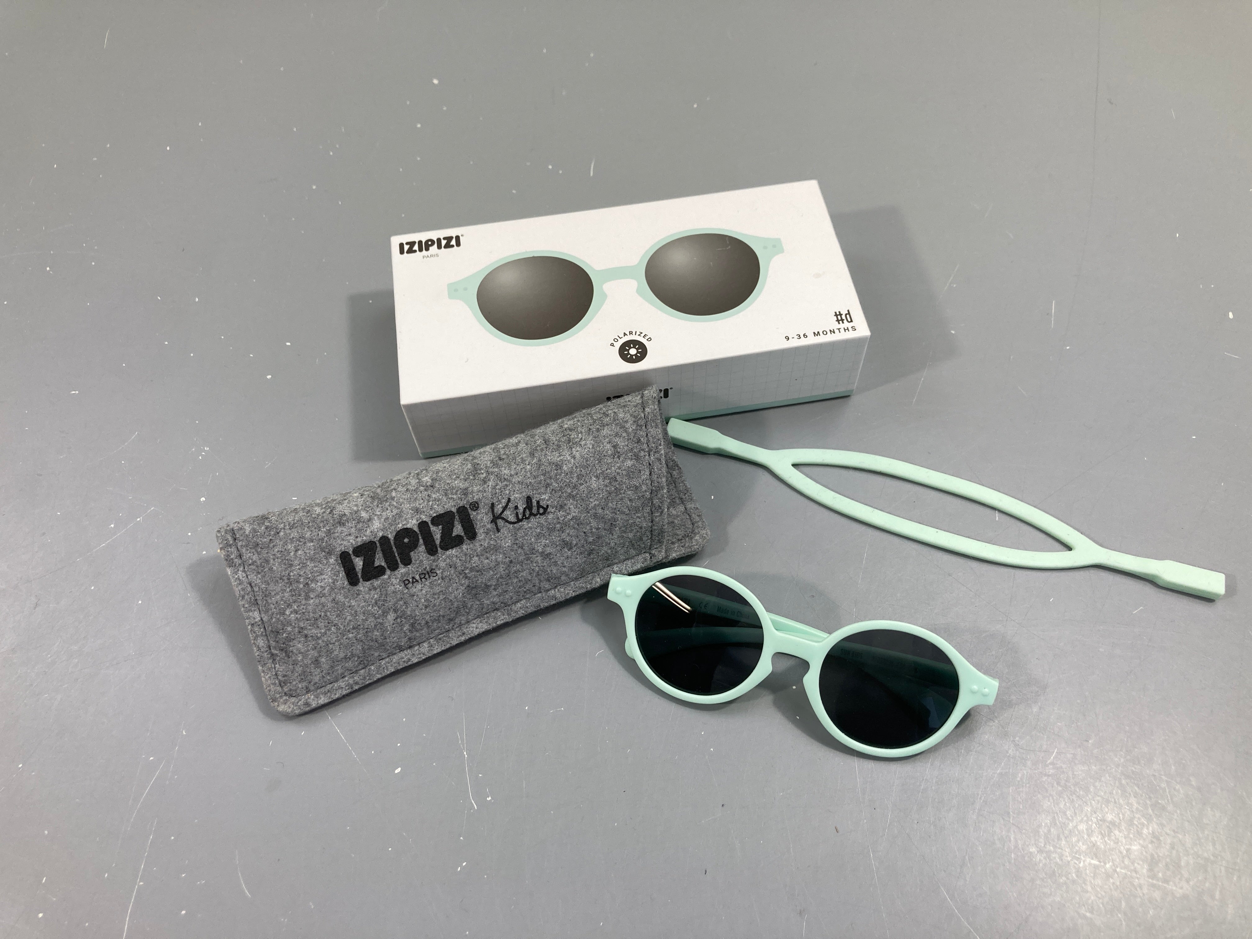 Lunettes de soleil polarisées, vert menthe, 9-36 mois , IZIPIZI