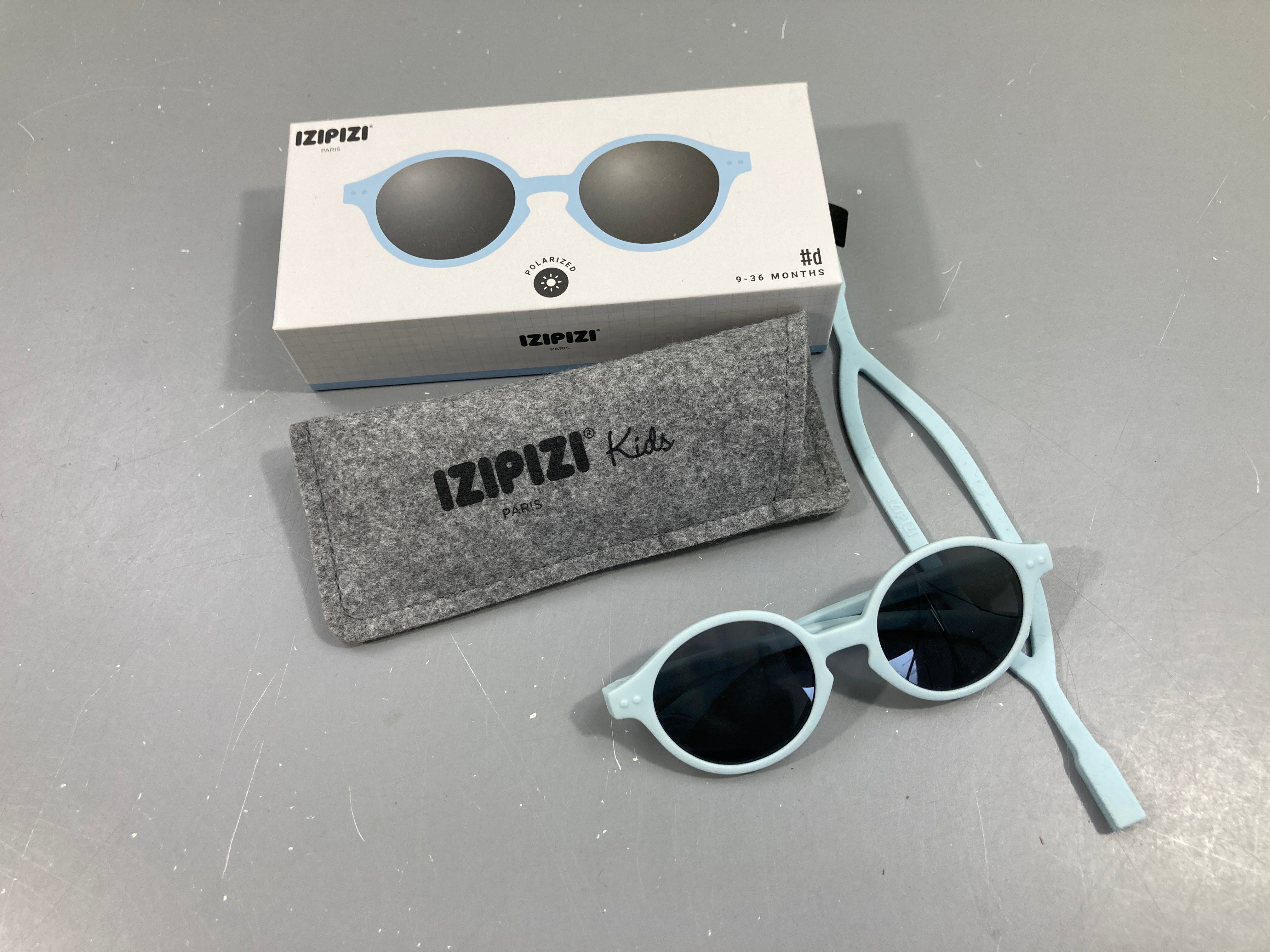 Lunettes de soleil polarisées, bleu ciel, 9-36 mois , IZIPIZI