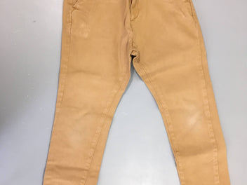 Pantalon chino Hugo beige Genoux un peu usés