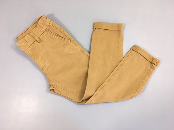 Pantalon chino Hugo beige, moins cher chez Petit Kiwi