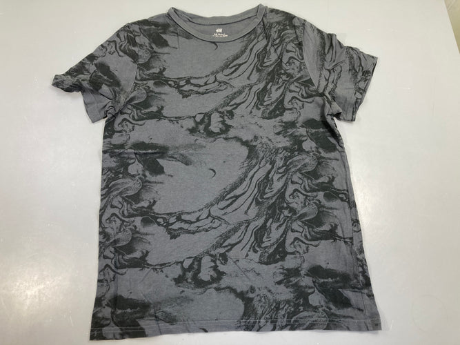 T-shirt m.c gris foncé /noir, moins cher chez Petit Kiwi