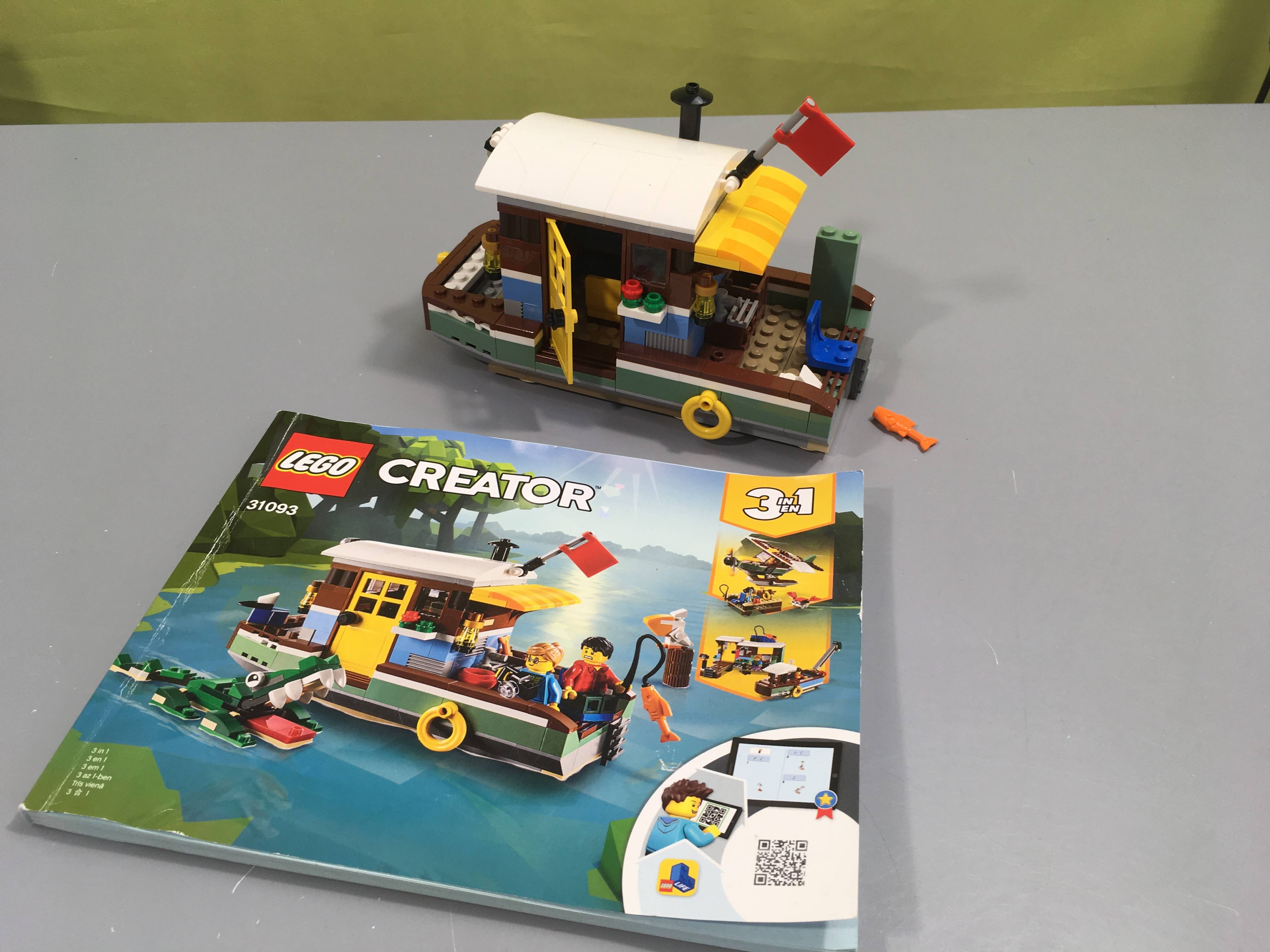 La caravane flottante LEGO® Creator 3en1 31093 vendu sas personnage ni  crocodile-voir photo