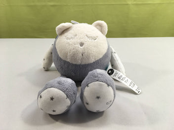 Peluche My Hummy gris/blanc, Snoozy Sleep Sensor Junior 23 Cm