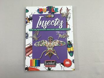 NEUF puzzle books Insectes