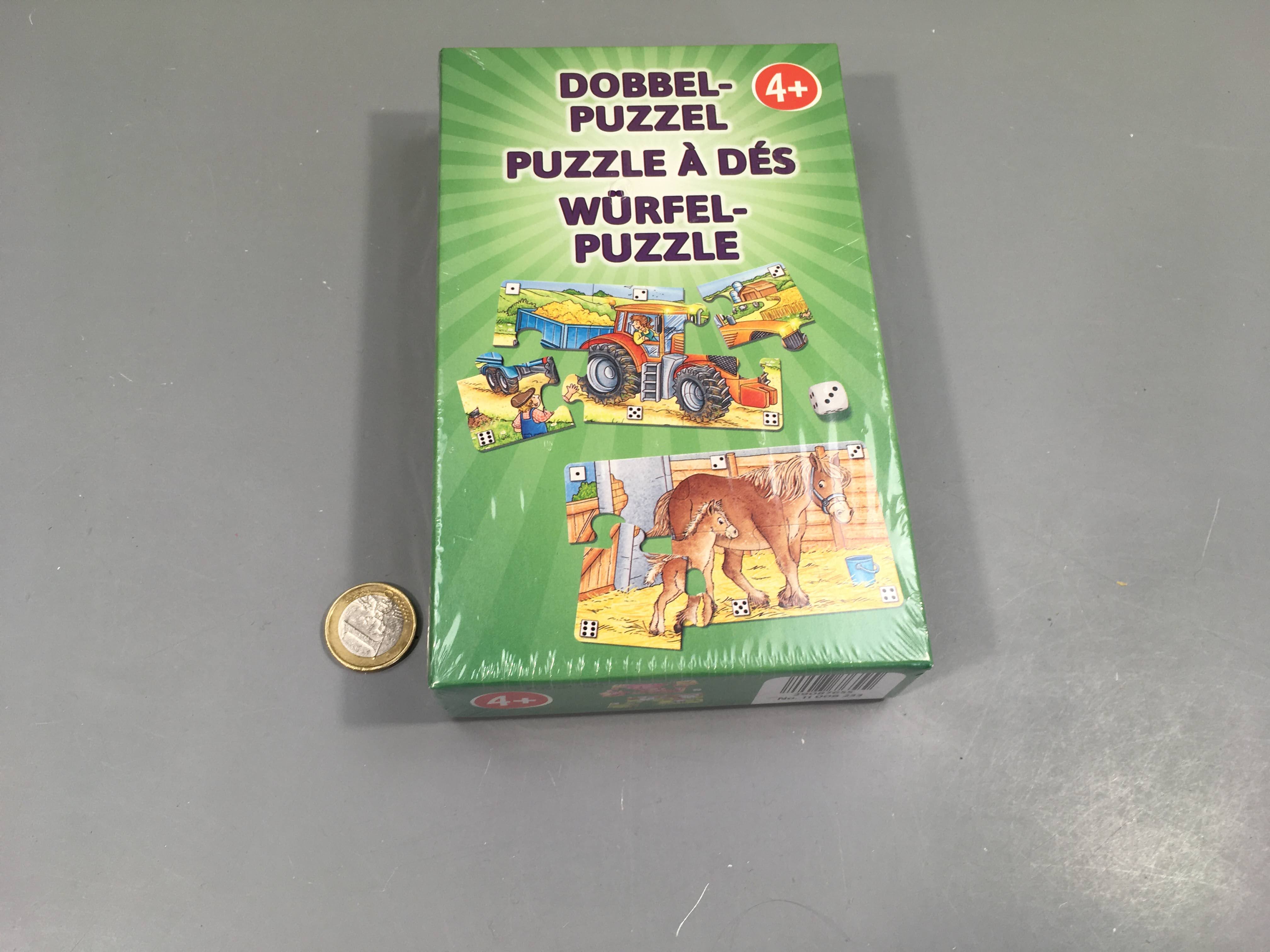 Neuf-Sous blister-Puzzle à dés +4a