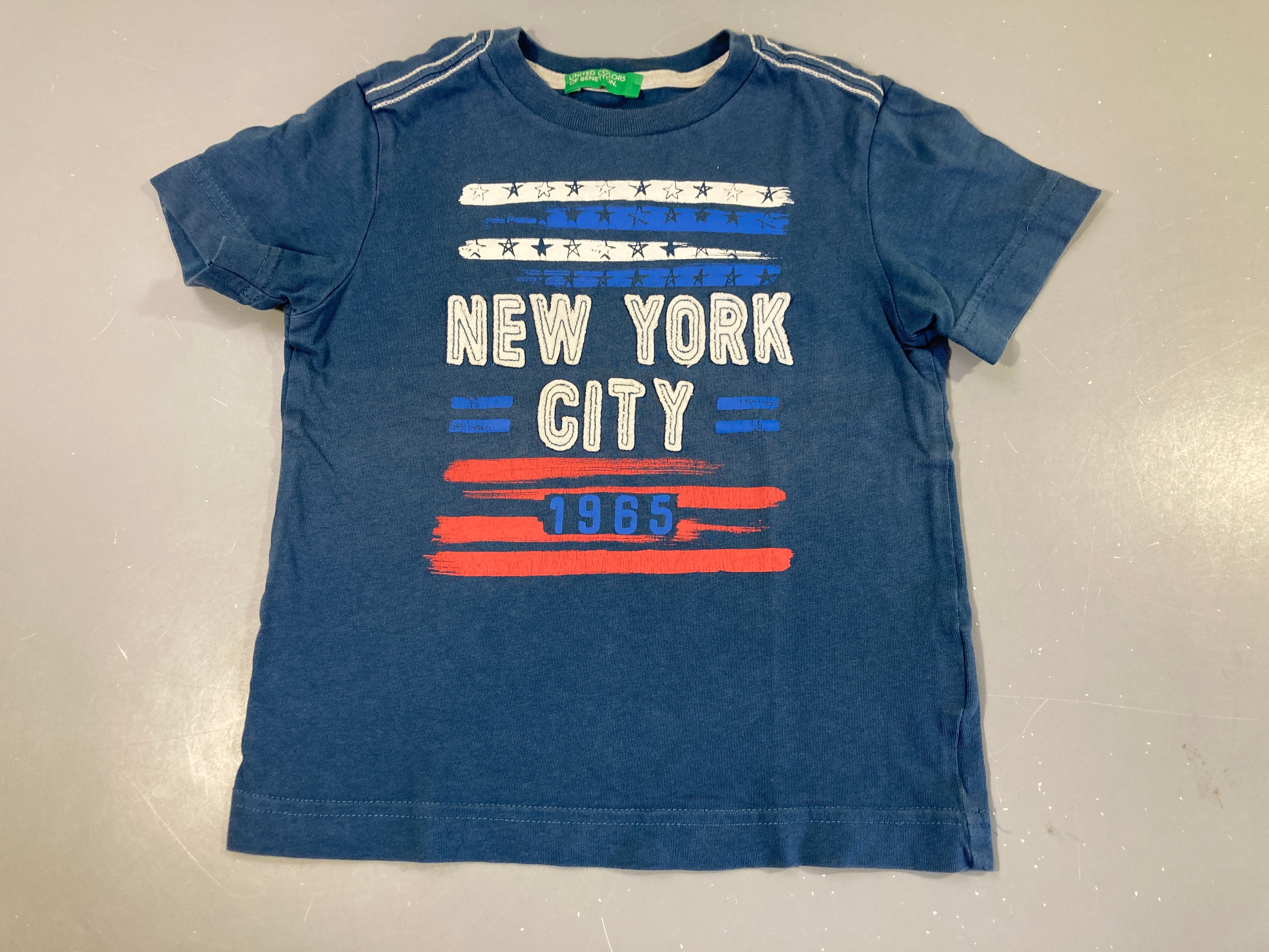 T-shirt m.c bleu New-York