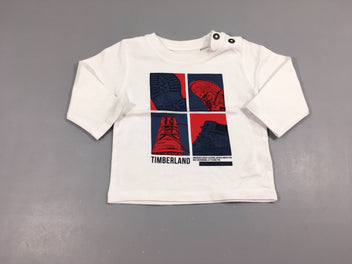 T-shirt m.l blanc chaussures