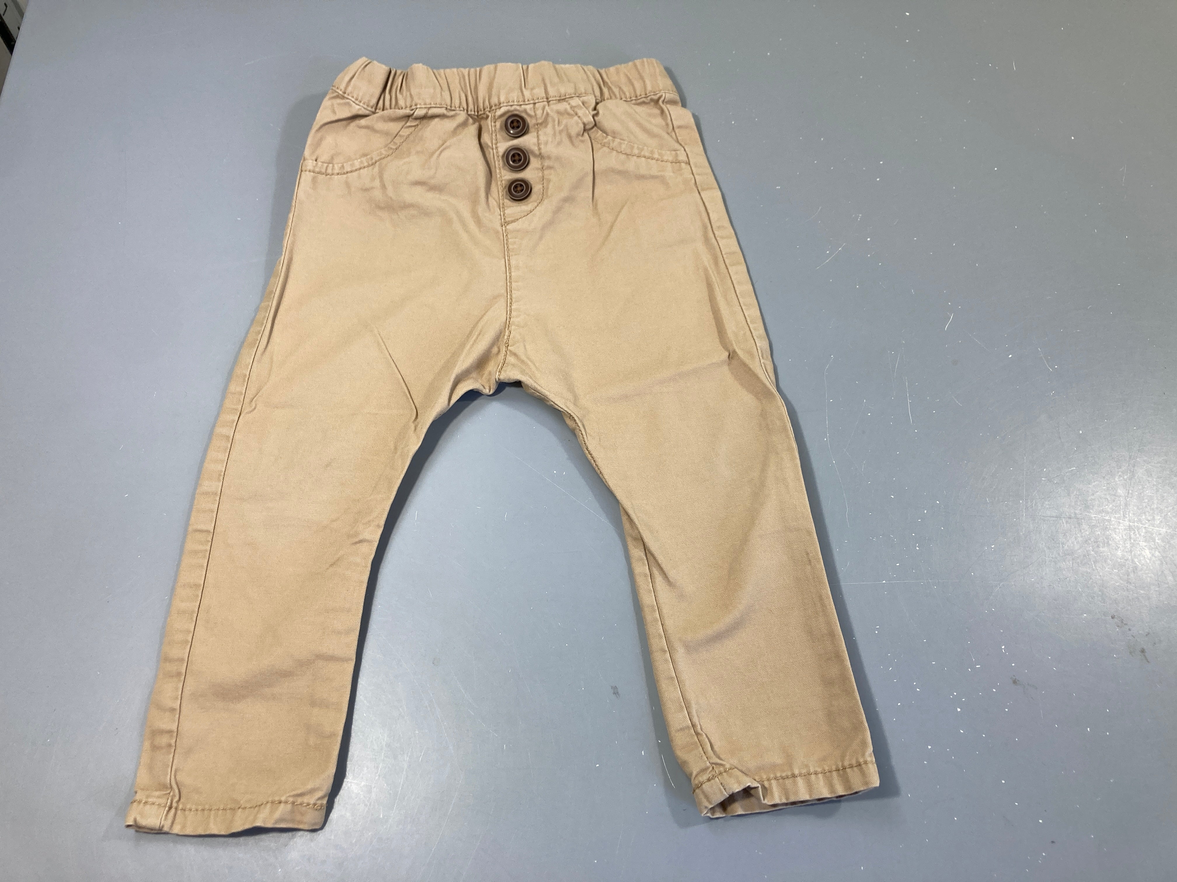 Pantalon chino beige
