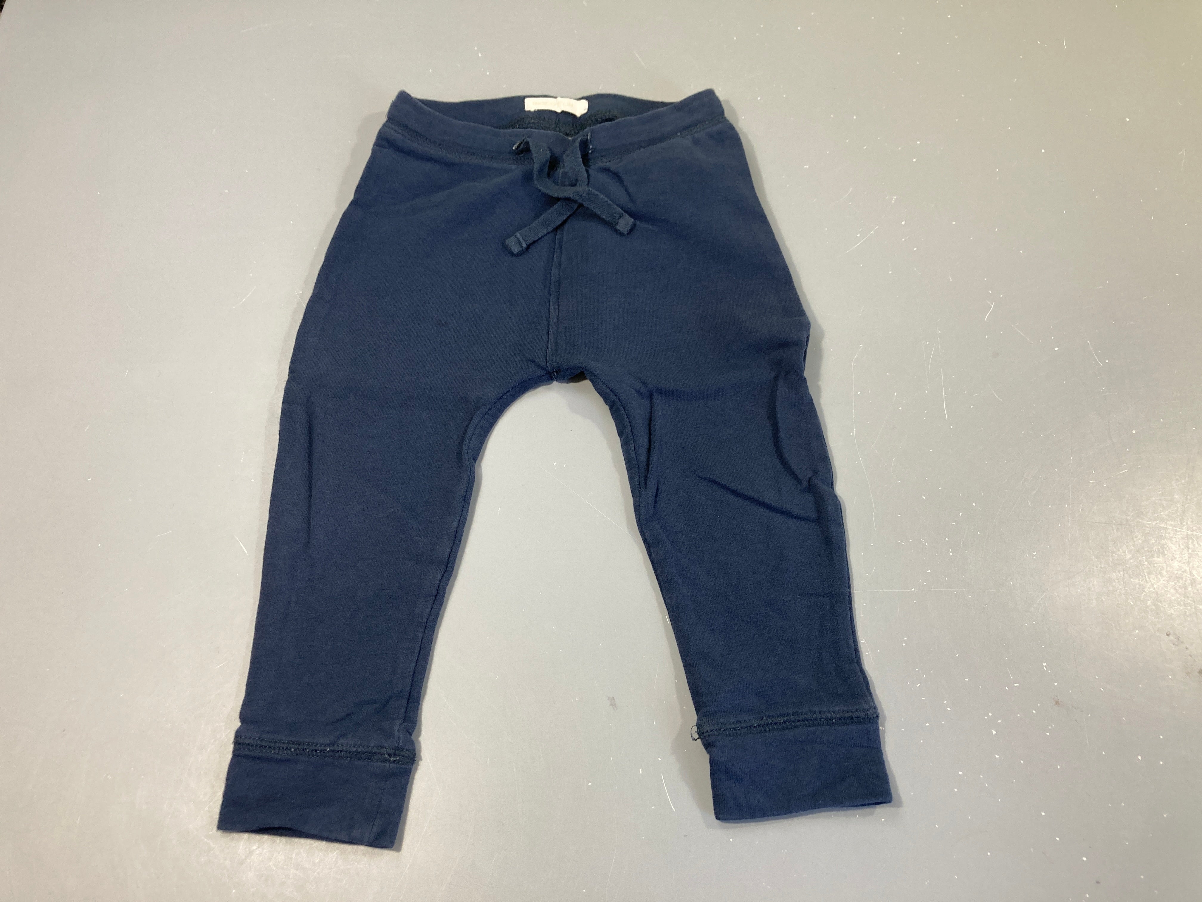 Pantalon jersey bleu marine