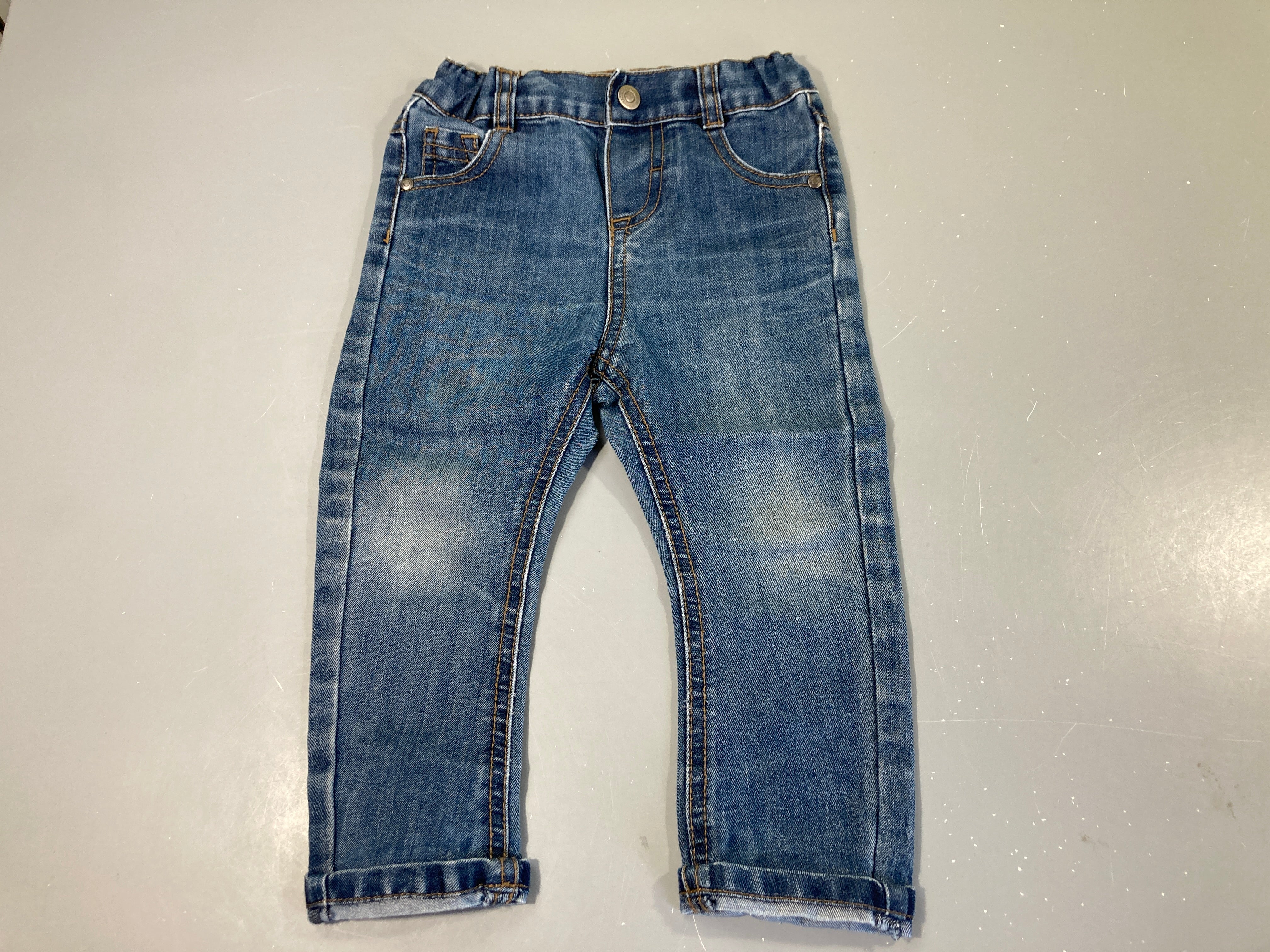 Jeans à revers