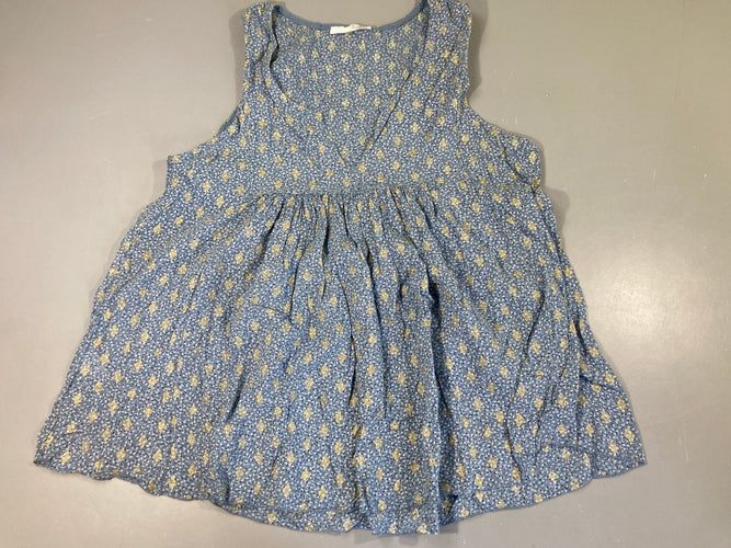 Blouse s.m bleu/doré, moins cher chez Petit Kiwi