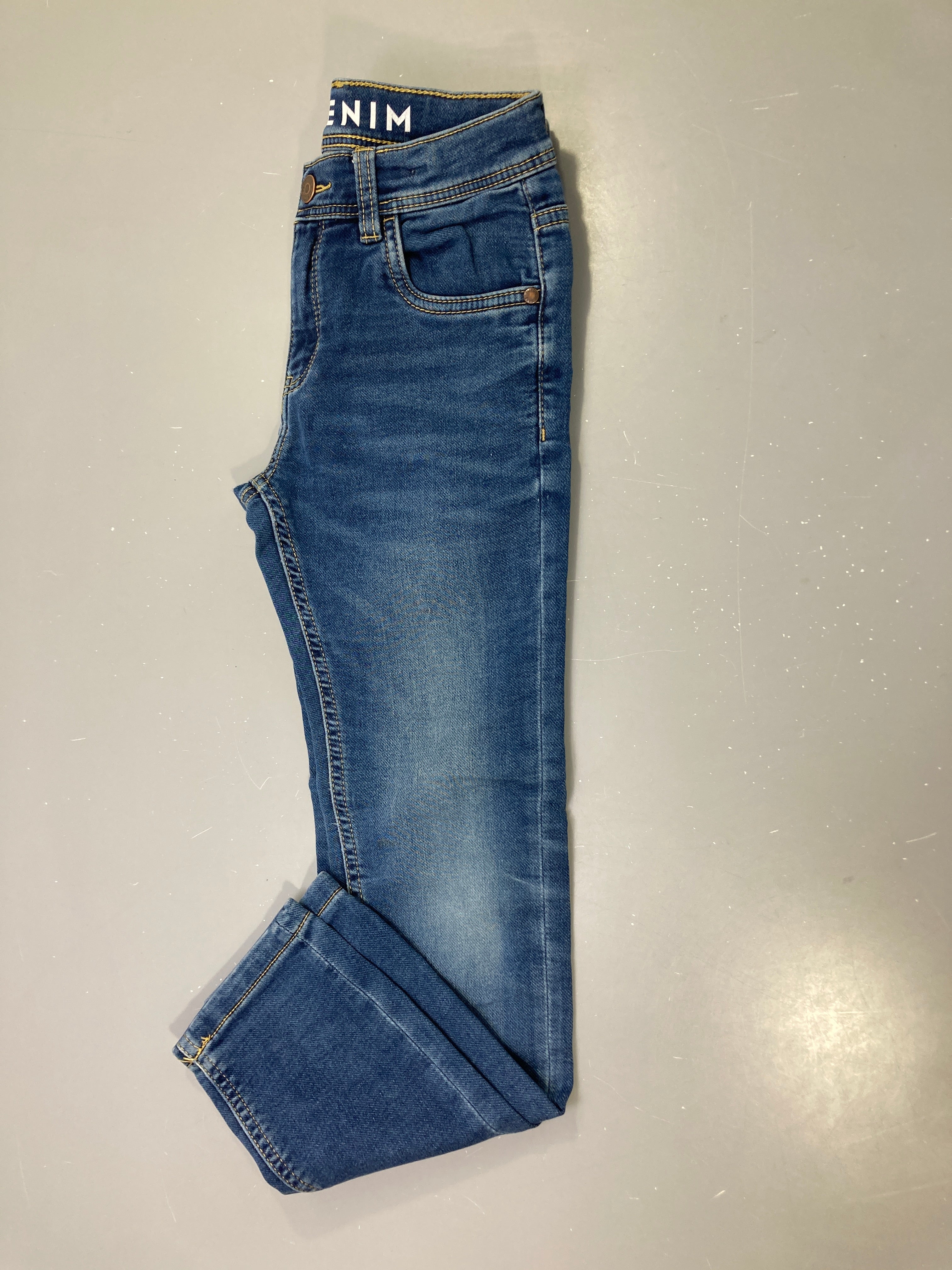 Pantalon jean bleu délavé Jog Denim