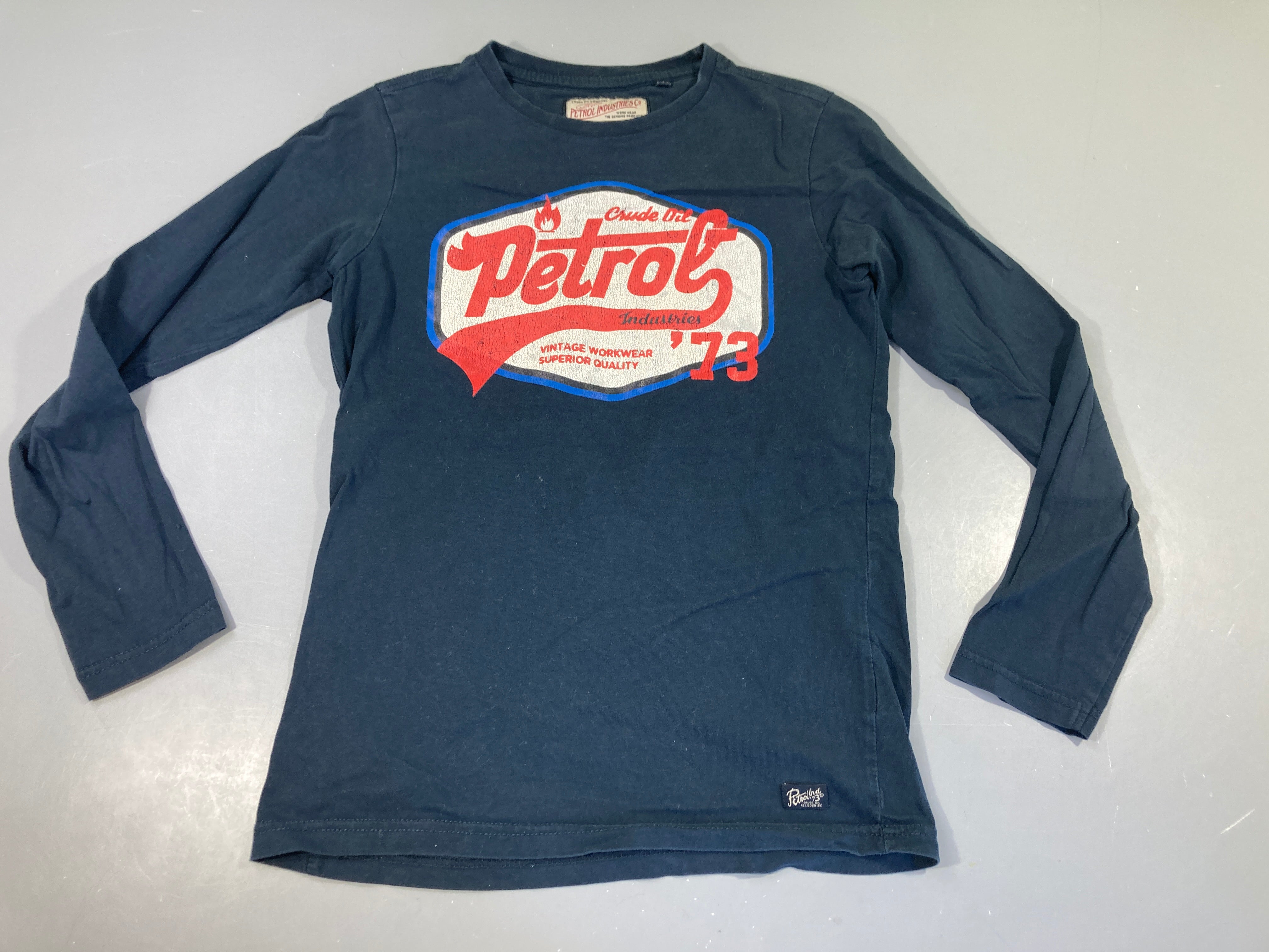 T-shirt m.l bleu marine Petrol