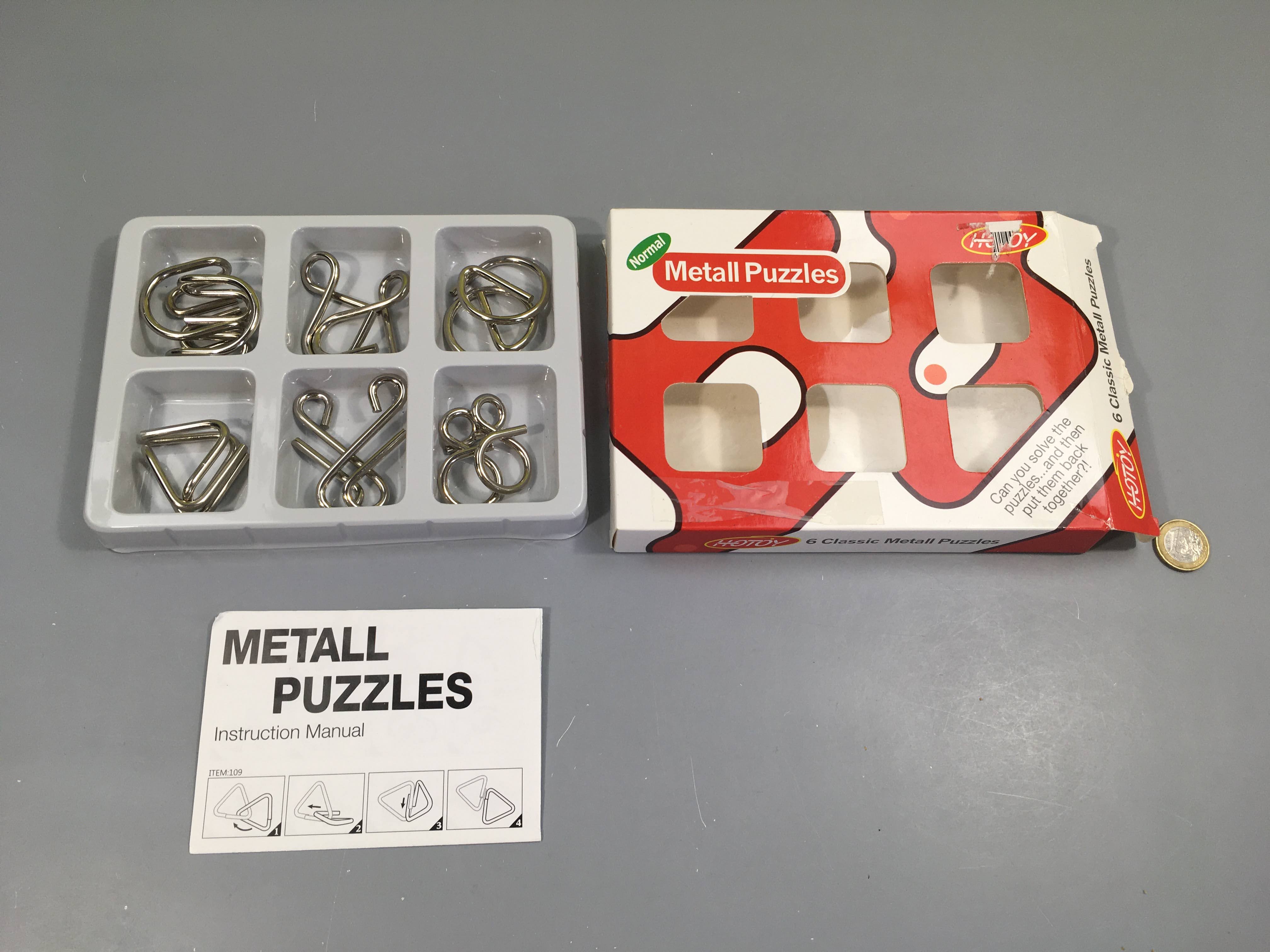 Metall Puzzles Normal style casse-tête- Complet