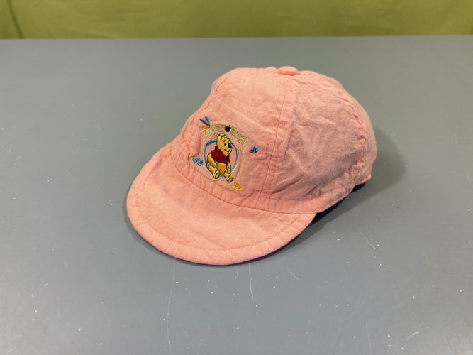 Casquette souple saumon winnie - 48cm, moins cher chez Petit Kiwi