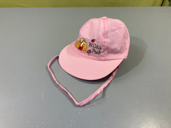 Casquette rose Winnie - 46cm, moins cher chez Petit Kiwi