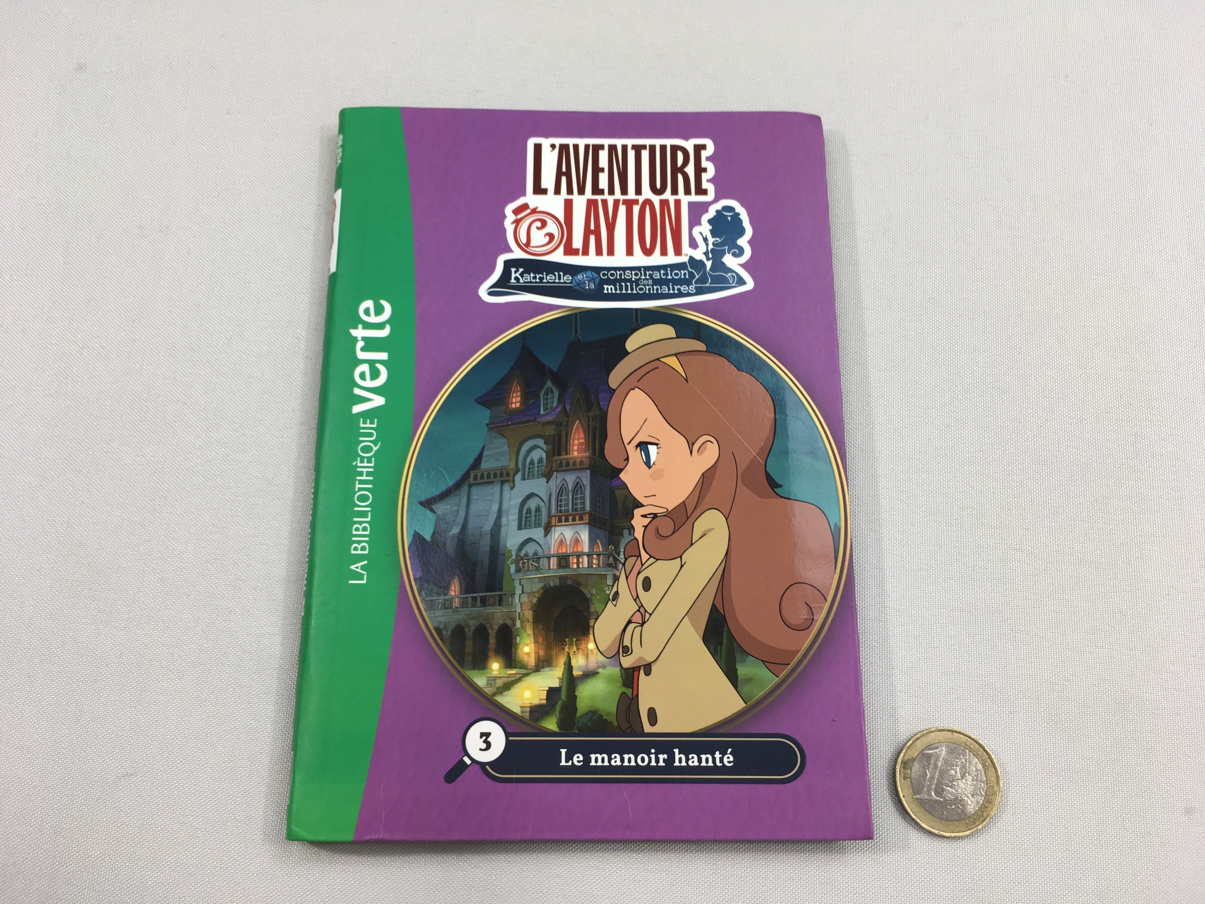 La bibliothèque rose, l'aventure Layton, le manoir hanté