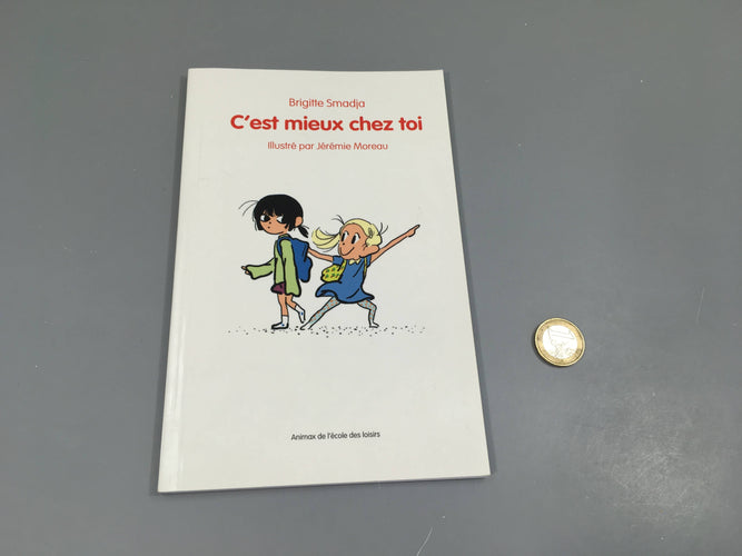 C'est mieux chez toi Ecole des loisirs, moins cher chez Petit Kiwi