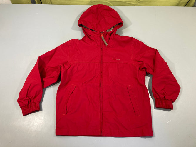 Veste quechua rouge à capuche, moins cher chez Petit Kiwi