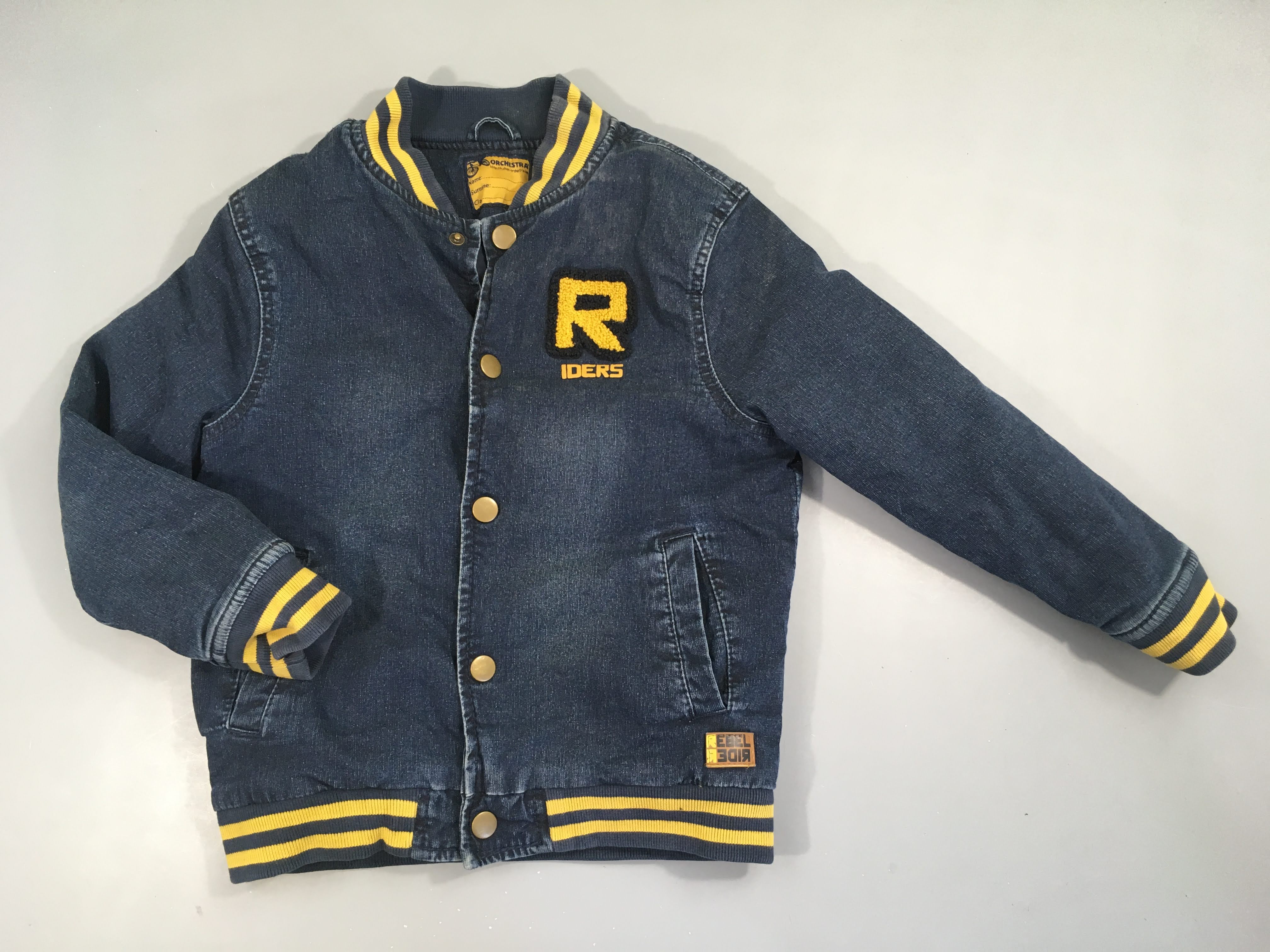 Veste denim doublé matelassé R