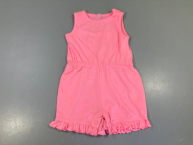 Combishort jersey rose Bouloché, moins cher chez Petit Kiwi