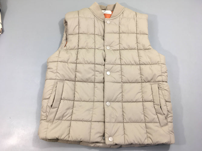 Veste s.m matelassée beige, moins cher chez Petit Kiwi