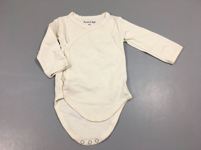 Body m.l blanc, moins cher chez Petit Kiwi
