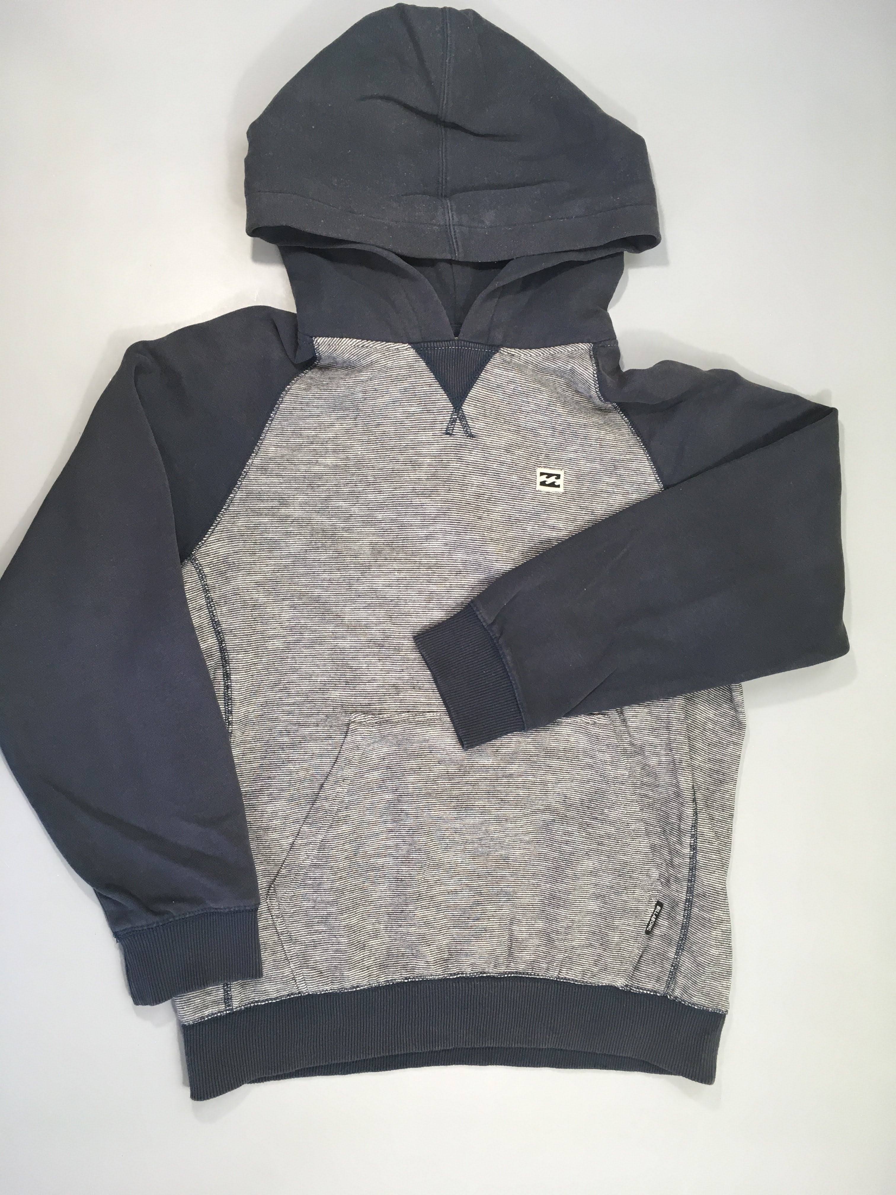 Sweat à capuche bleu rayé Billabong