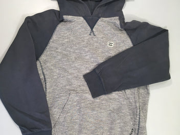 Sweat à capuche bleu rayé Billabong