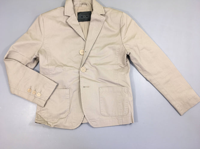 Veste blaser beige 10a MDN, moins cher chez Petit Kiwi