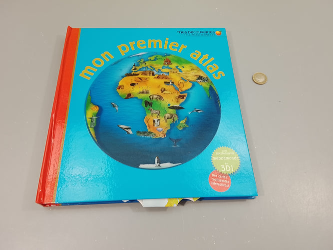 Mes découvertes. Mon premier atlas, moins cher chez Petit Kiwi