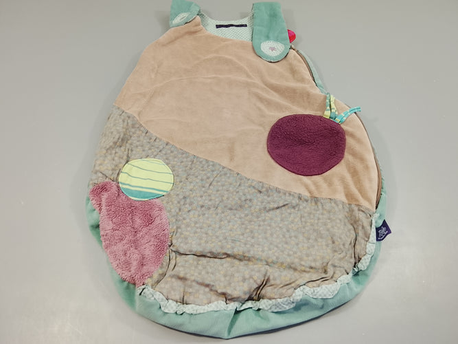 Sac de couchage s.m "les jolis pas beaux"  différentes textures , couleurs et motifs  (68cm), moins cher chez Petit Kiwi