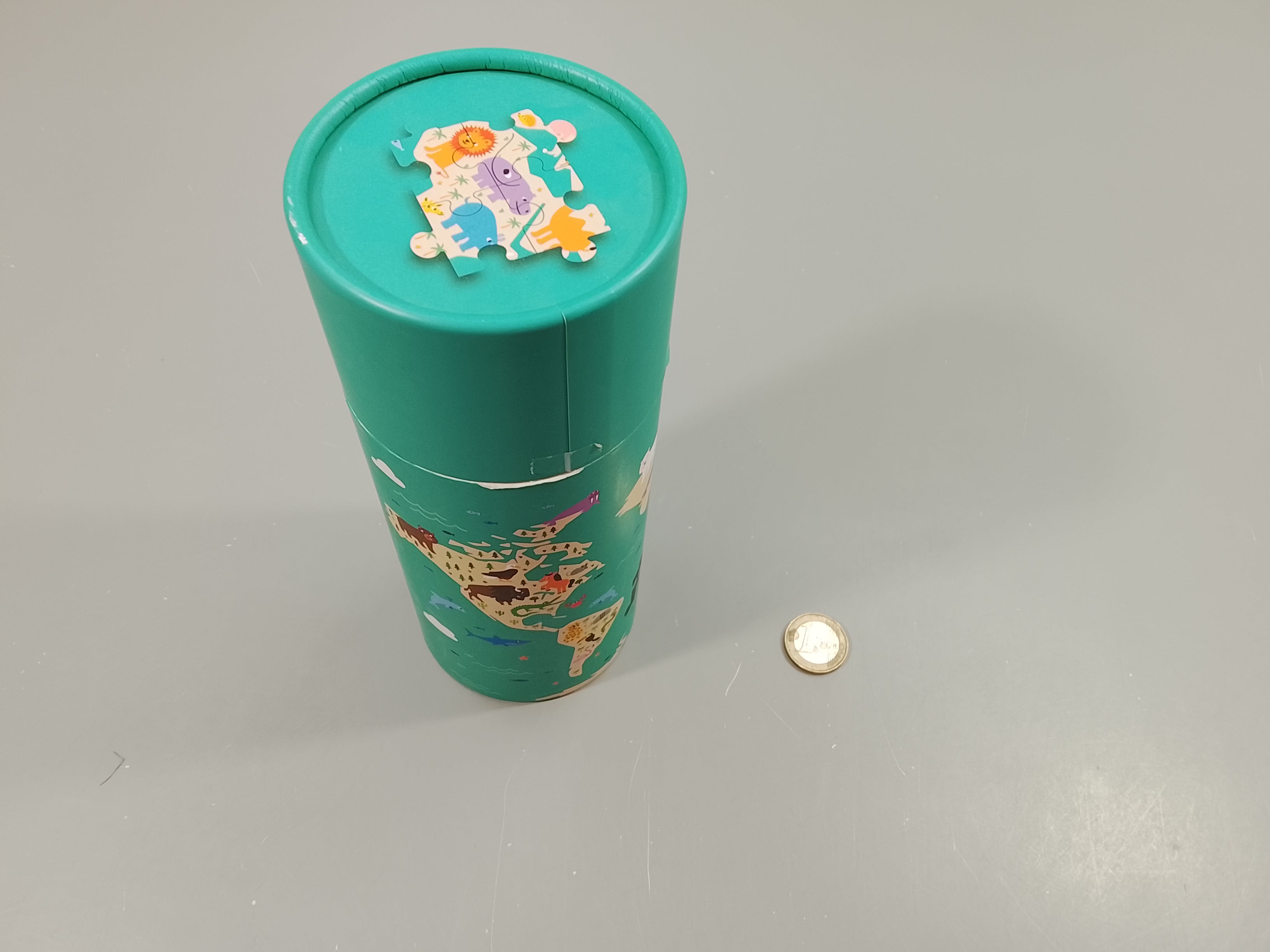 Puzzle 50 pcs  Animaux  du monde Complet  (4+)