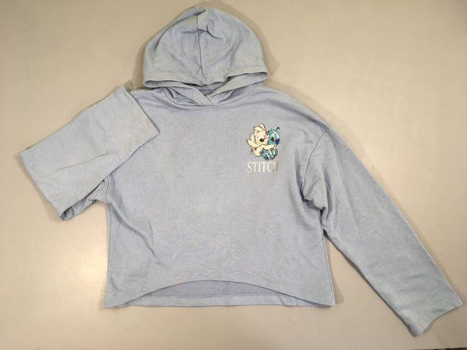 Sweat à capuche bleu Stitch, moins cher chez Petit Kiwi