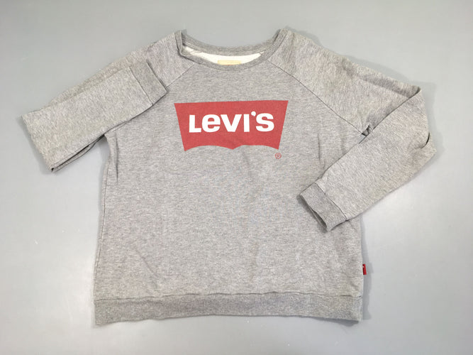 Sweat gris Levi's Bouloché, moins cher chez Petit Kiwi