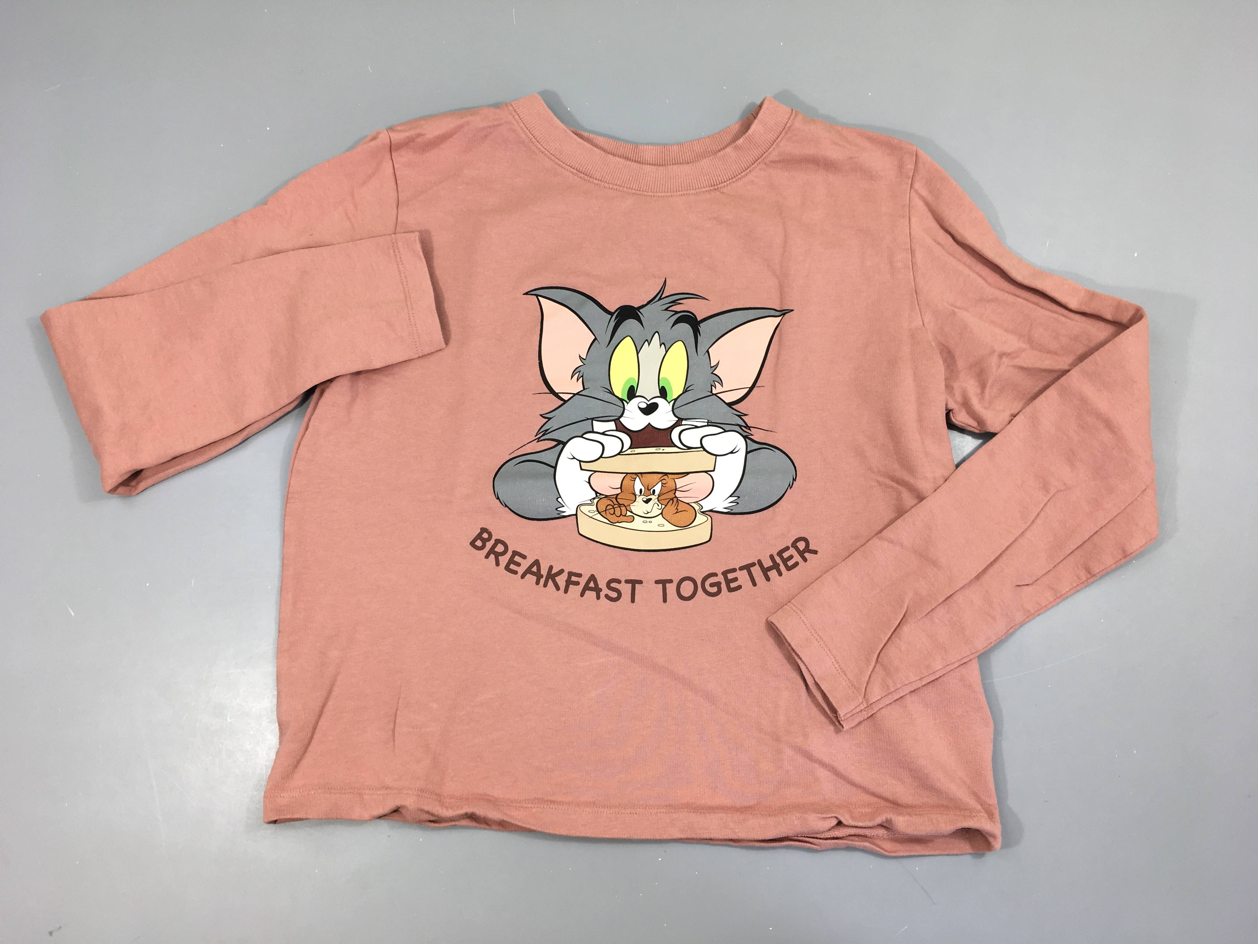 Sweat vieux rose Tom&Jerr.y