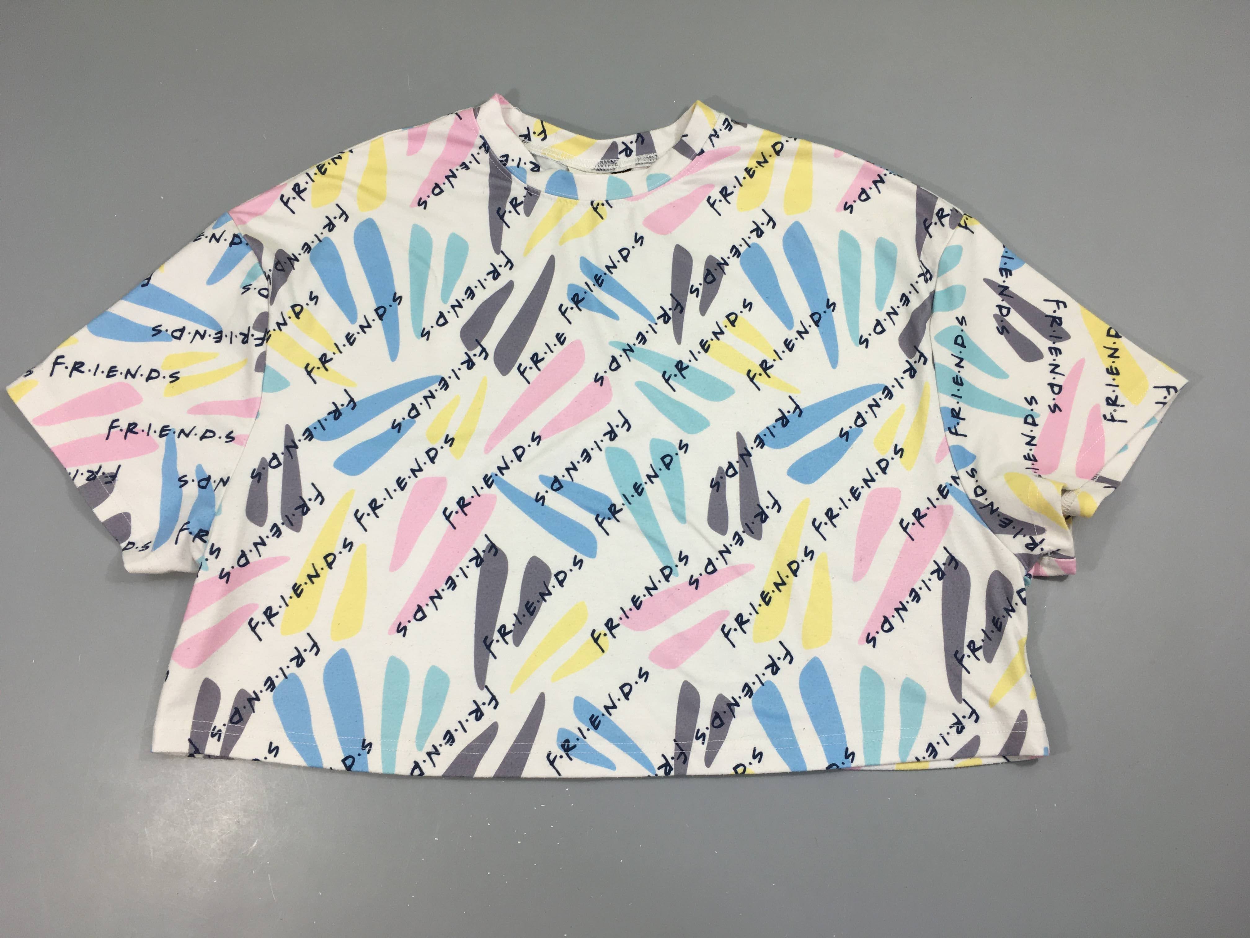 T-shirt m.c blanc Friends Bouloché+++