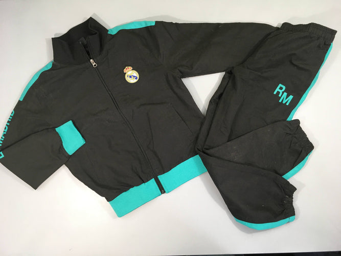 Survêtement noir-vert Real Madrid + Pantalon de jogging, moins cher chez Petit Kiwi