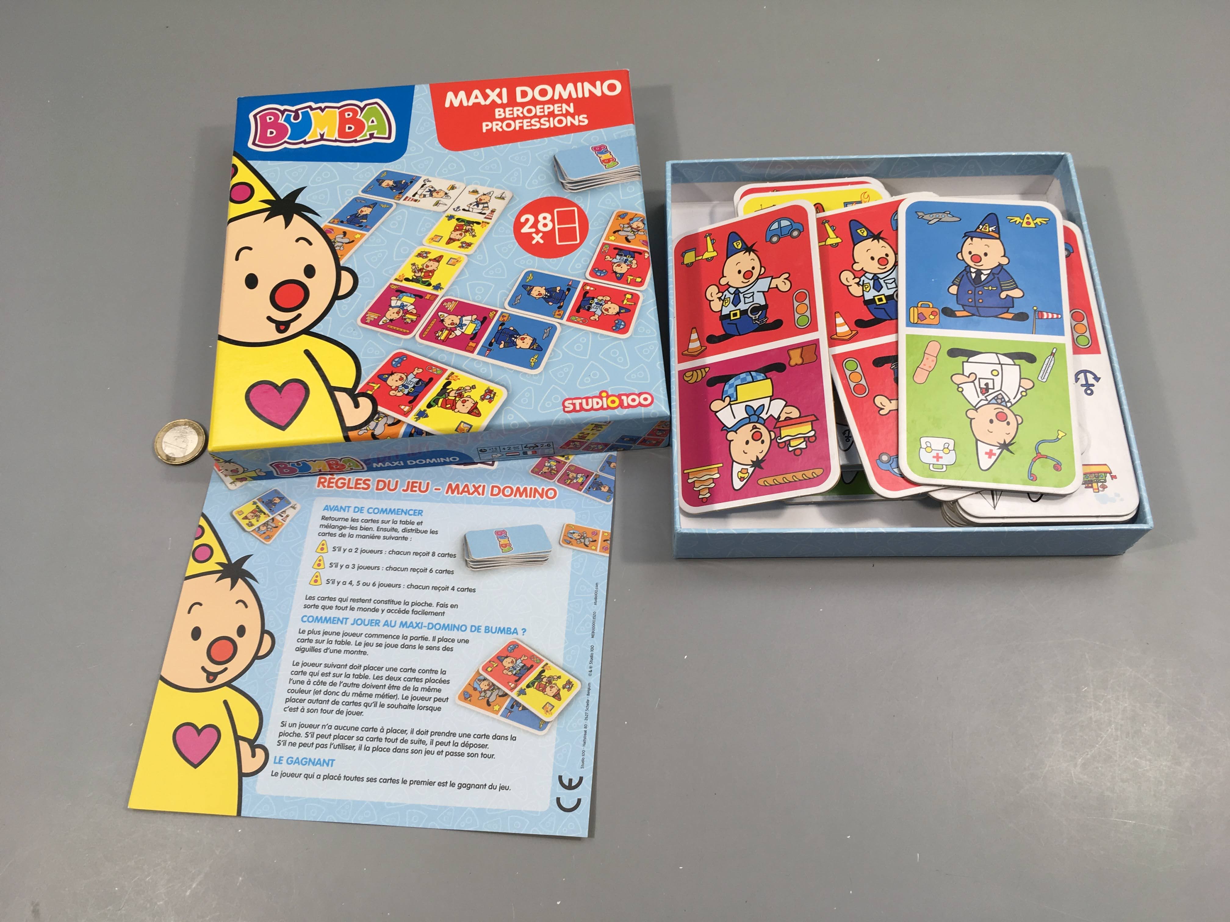 Bumba Maxi Domino 28pcs +2a Complet