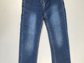 Jeans + ceintures argentée