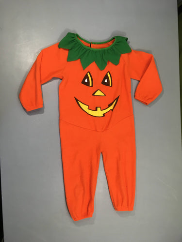 Déguisement Halloween combinaison citrouille polar, moins cher chez Petit Kiwi