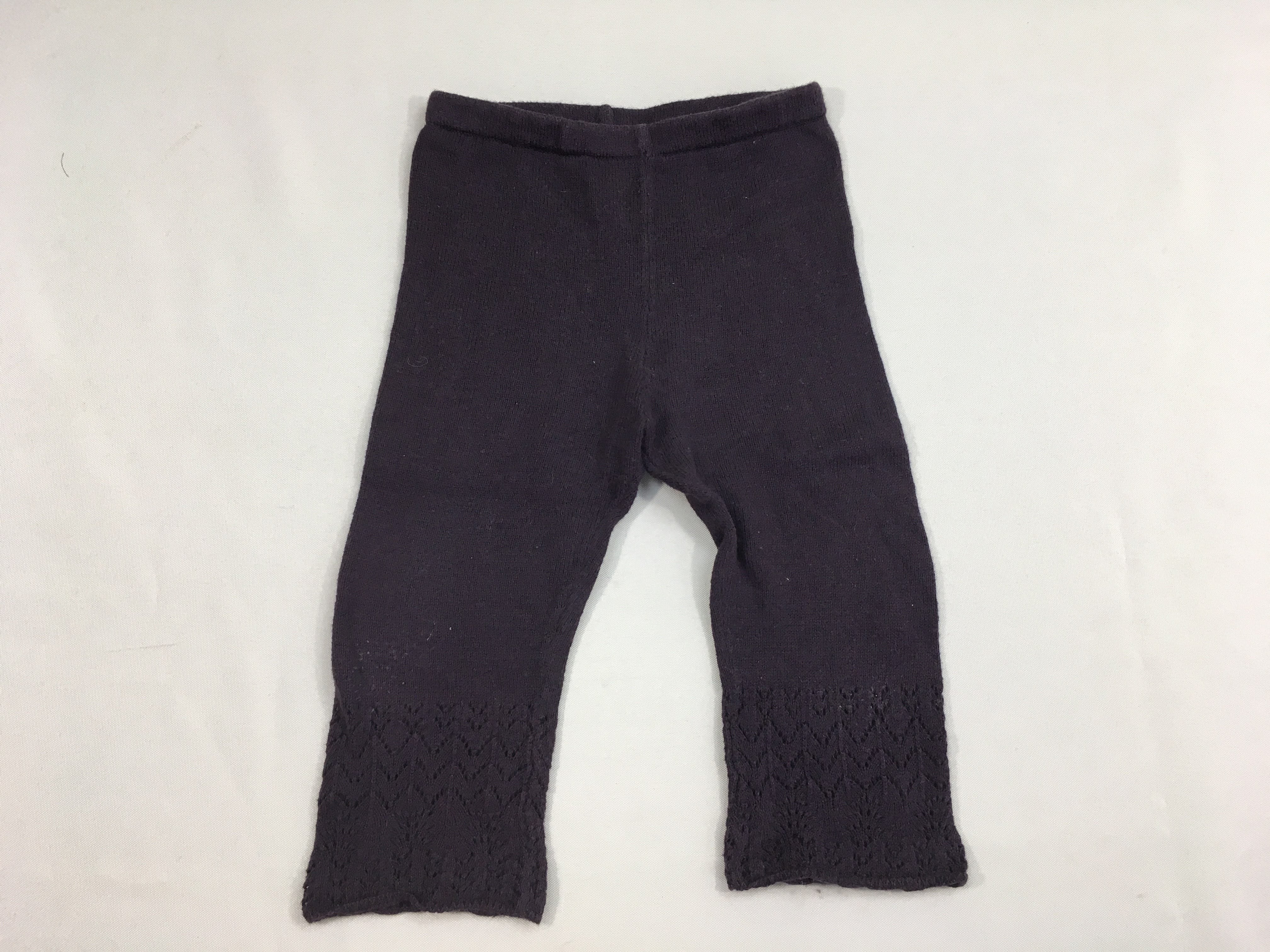 Legging mailles mauve