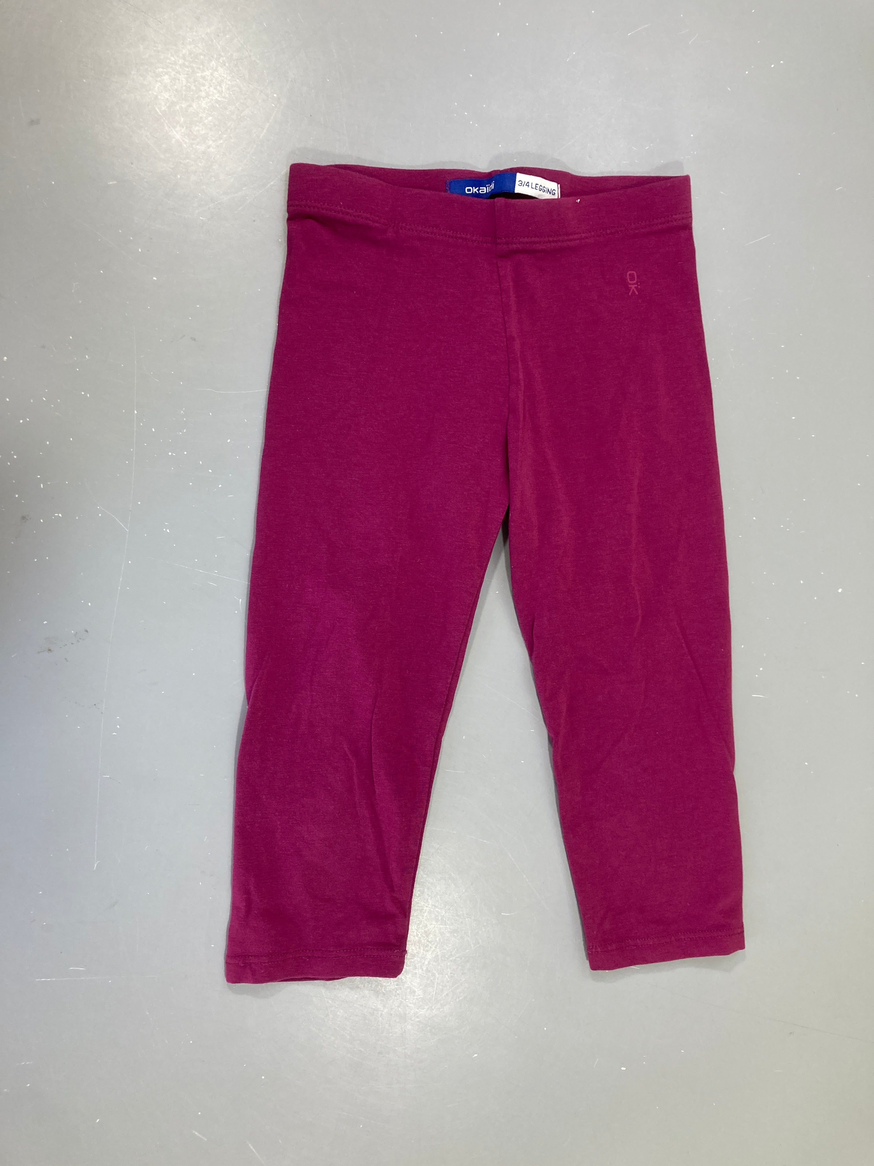 Legging 3/4 mauve