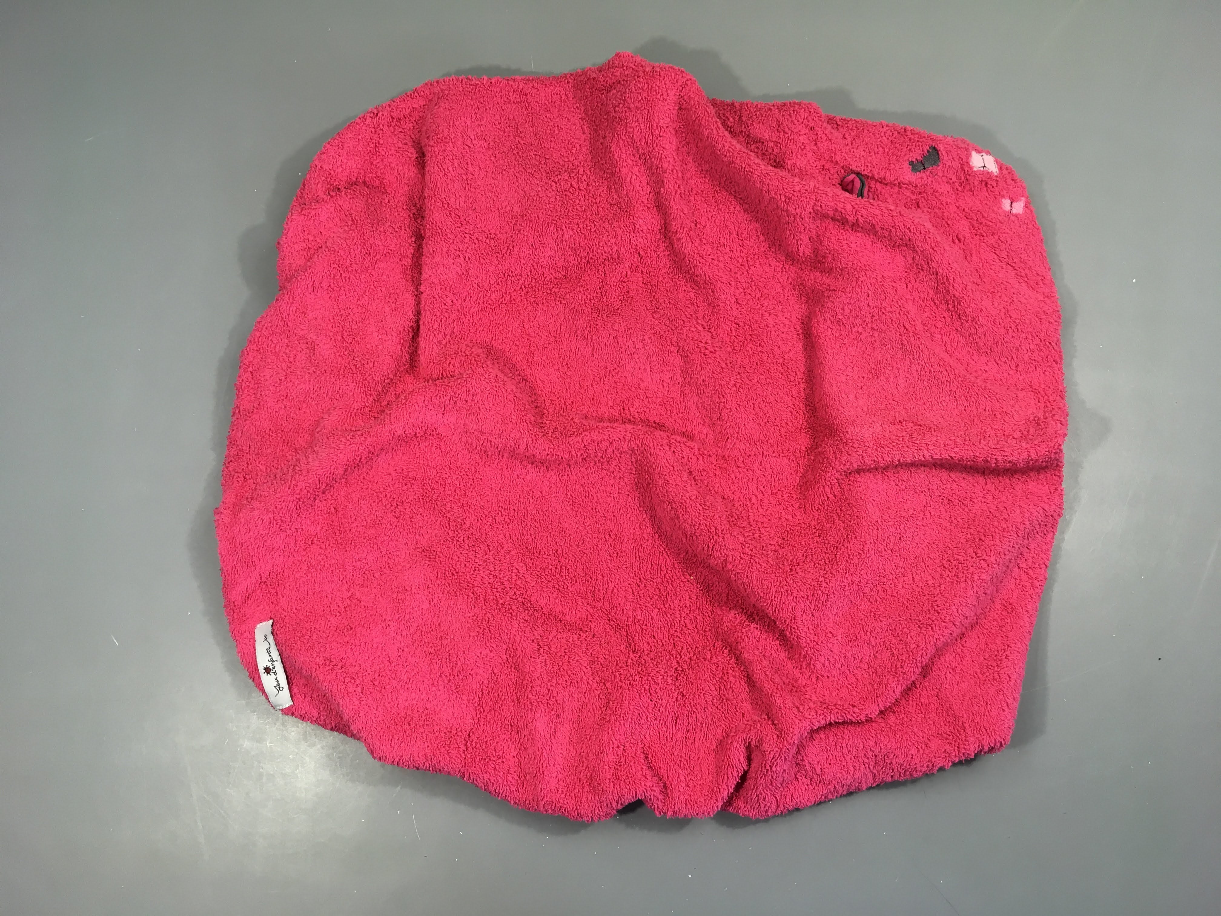 Housse éponge de matelas à langer éponge rose - Jeux d'enfants